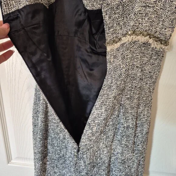Dolce & Gabbana Tweed sheath dress size 46 (fits like an 8 US) with Tag - Picture 10 of 13